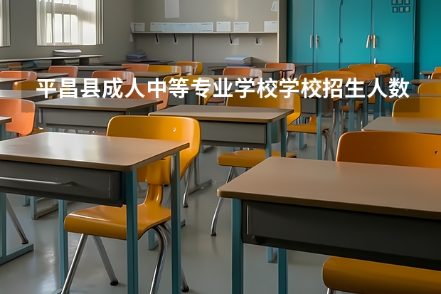 平昌县成人中等专业学校学校招生人数（招生简章）