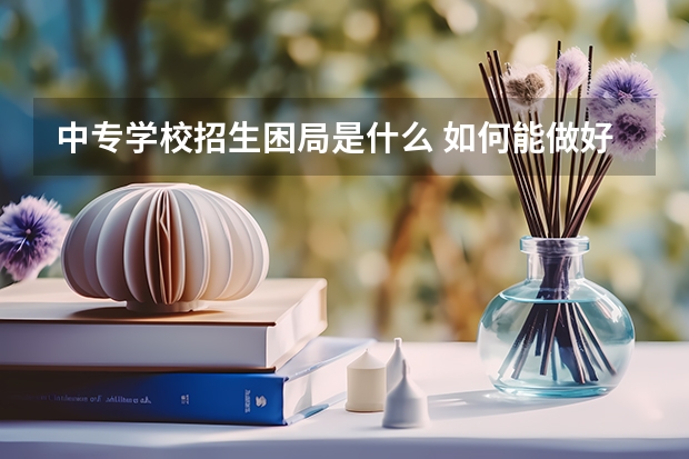 中专学校招生困局是什么 如何能做好中职学校的招生工作？