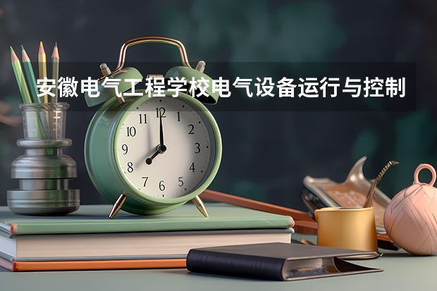 安徽电气工程学校电气设备运行与控制可以考哪些证书